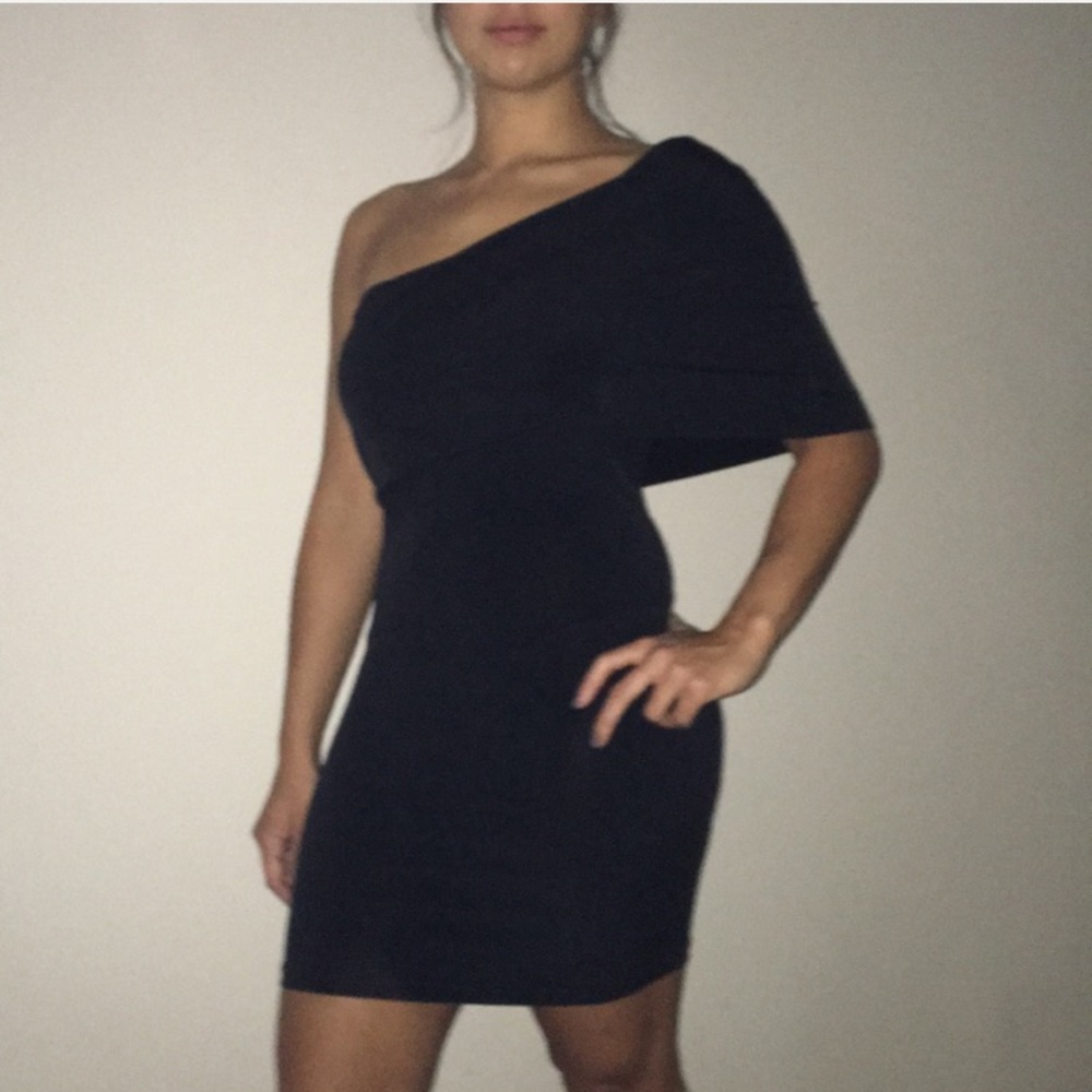 One shoulder LBD, NWT